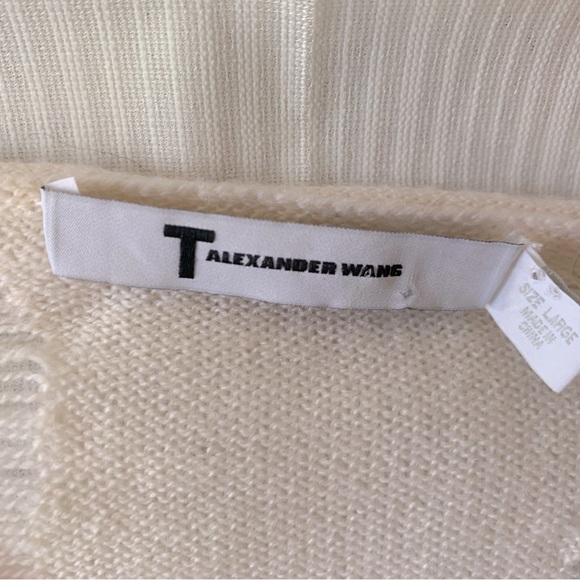 NWOT Alexander Wang Distressed Sweater - Picture 3 of 5